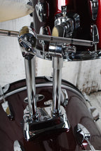 Pearl RS584C/C Roadshow Drum Set 4 Piece Drum Kit with Cymbals Wine Red