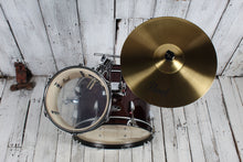 Load image into Gallery viewer, Pearl RS584C/C Roadshow Drum Set 4 Piece Drum Kit with Cymbals Wine Red