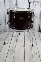 Pearl RS584C/C Roadshow Drum Set 4 Piece Drum Kit with Cymbals Wine Red