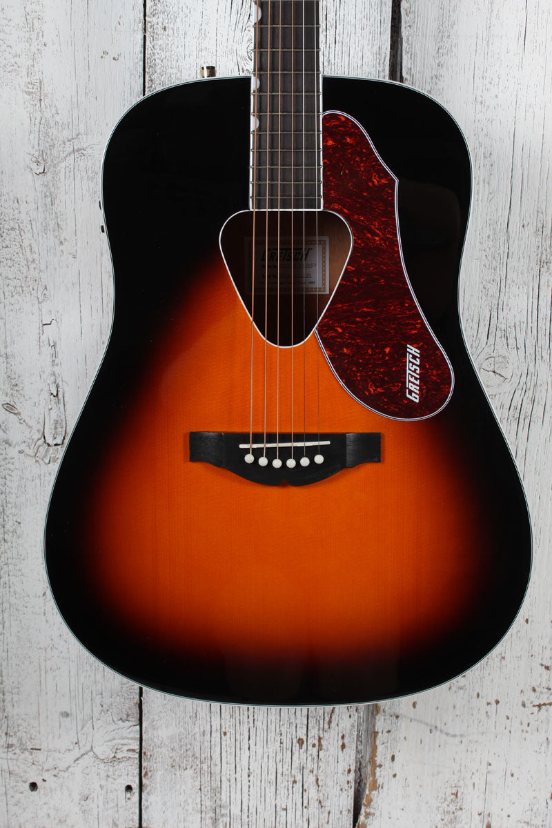 Gretsch G5024E Rancher Dreadnought Acoustic Electric Guitar Sunburst Finish Main image