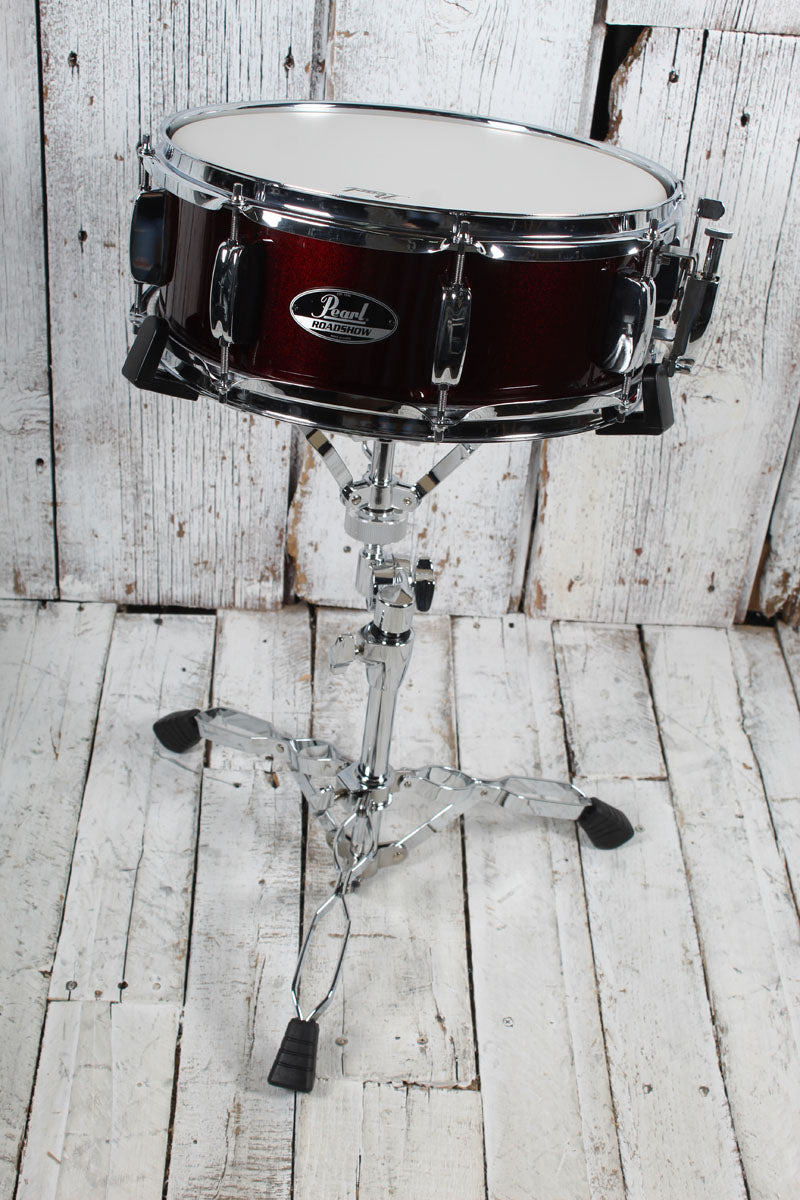 Pearl RS584C/C Roadshow Drum Set 4 Piece Drum Kit with Cymbals Wine Red