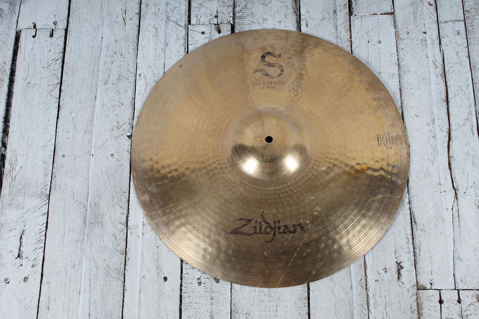 Zildjian S Family Medium Ride Drum Cymbal 20 Inch Medium Ride Cymbal S20MR