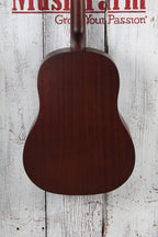 Gretsch Deltoluxe Dreadnought Acoustic Electric Guitar Black Top Finish