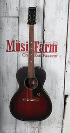 Gretsch Jim Dandy Concert Acoustic Guitar Deep Cherry Burst Finish