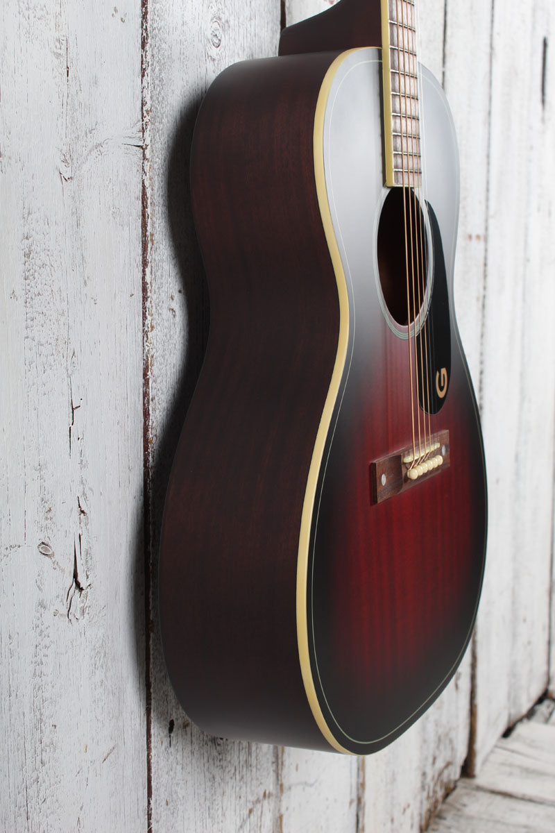 Gretsch Jim Dandy Concert Acoustic Guitar Deep Cherry Burst Finish