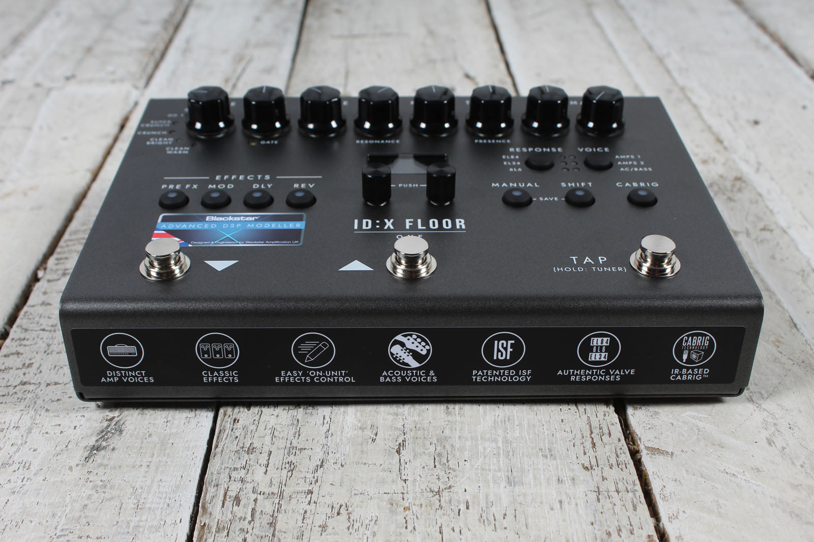 Blackstar ID:X Floor One Floorboard Electric Guitar Multi Effects Pedal