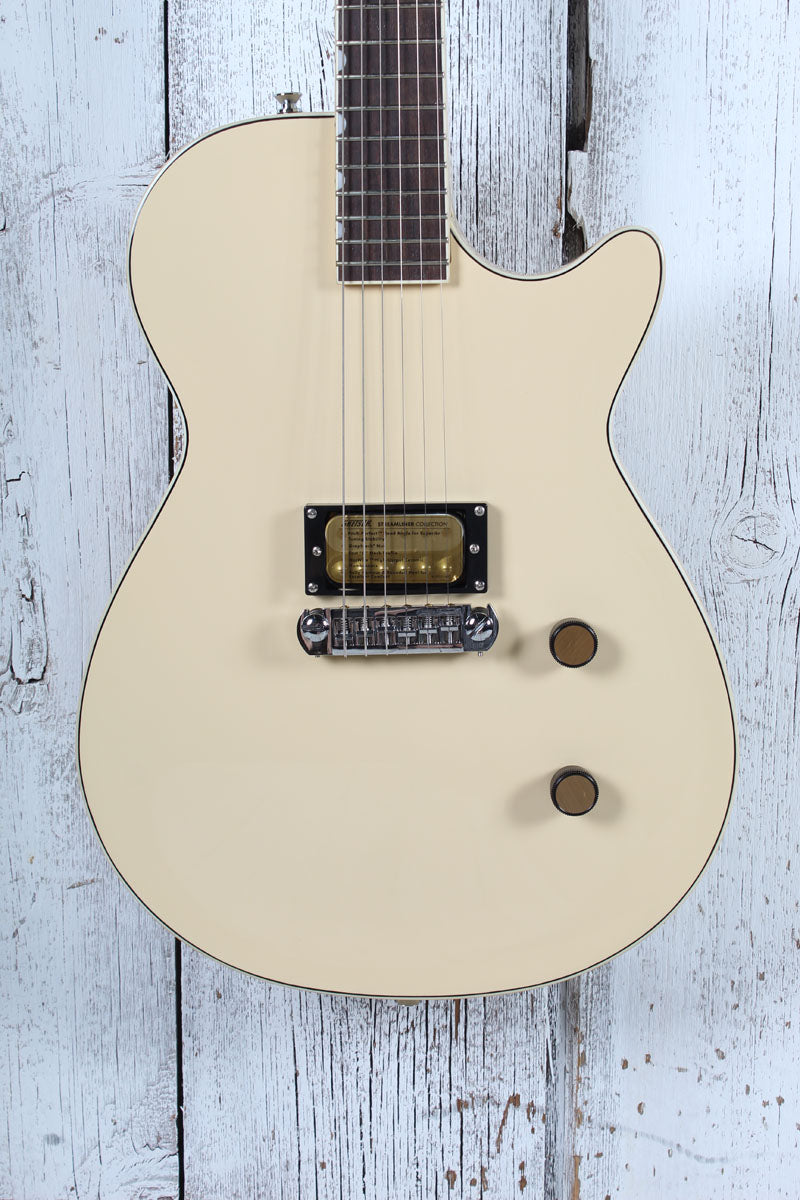 Gretsch Streamliner Jet 1 Pickup Electric Guitar Vintage White Finish