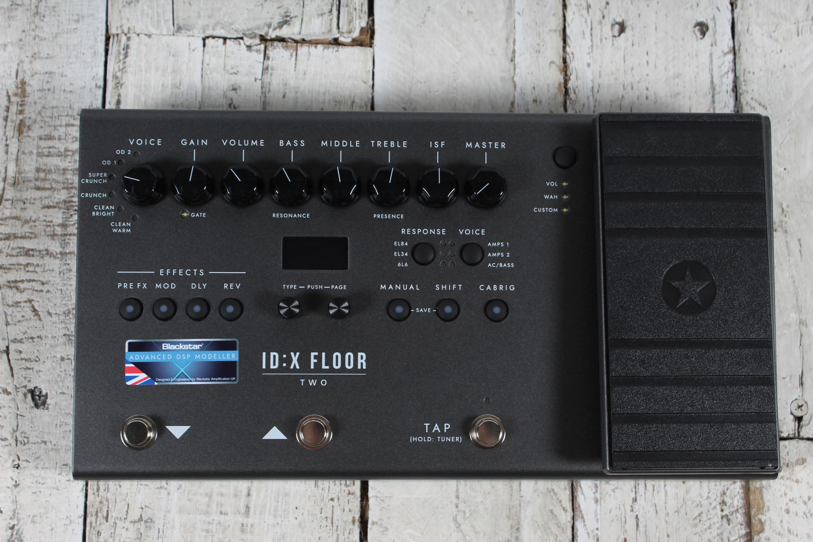 Blackstar ID:X Floor Two Floorboard Electric Guitar Multi Effects Pedal