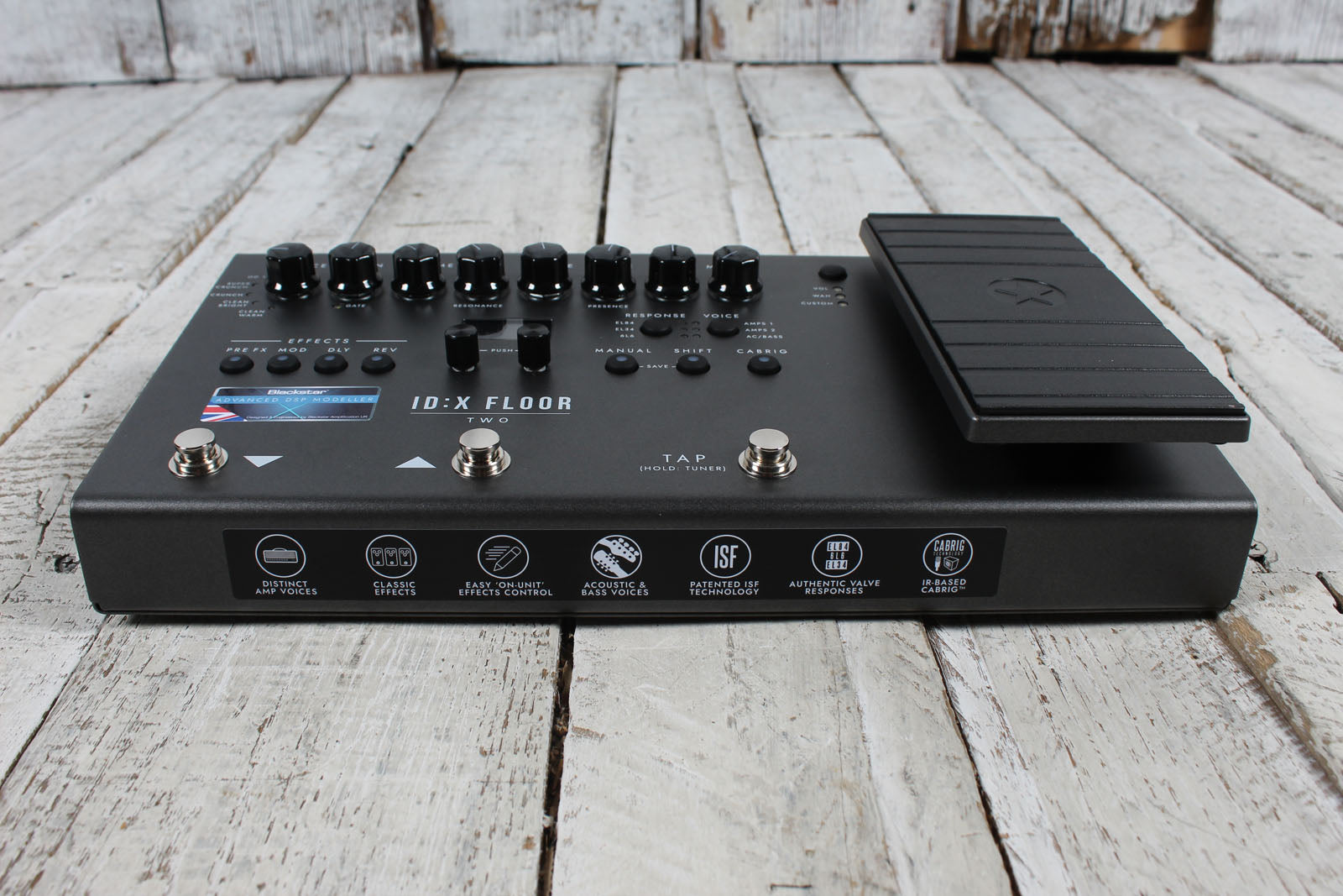 Blackstar ID:X Floor Two Floorboard Electric Guitar Multi Effects Pedal
