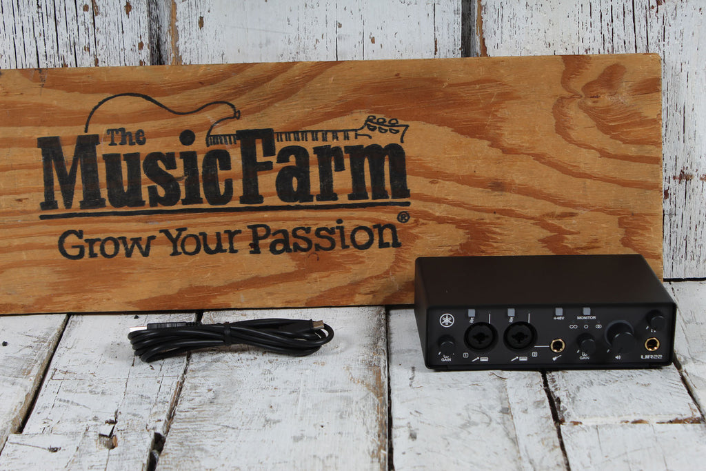 Yamaha UR22MK3 Audio Interface 2 In / 2 Out USB C Audio Interface Black