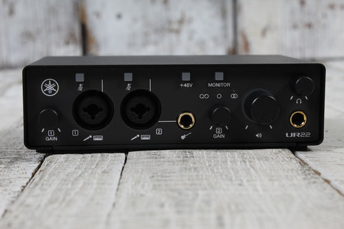 Yamaha UR22MK3 Audio Interface 2 In / 2 Out USB C Audio Interface Black