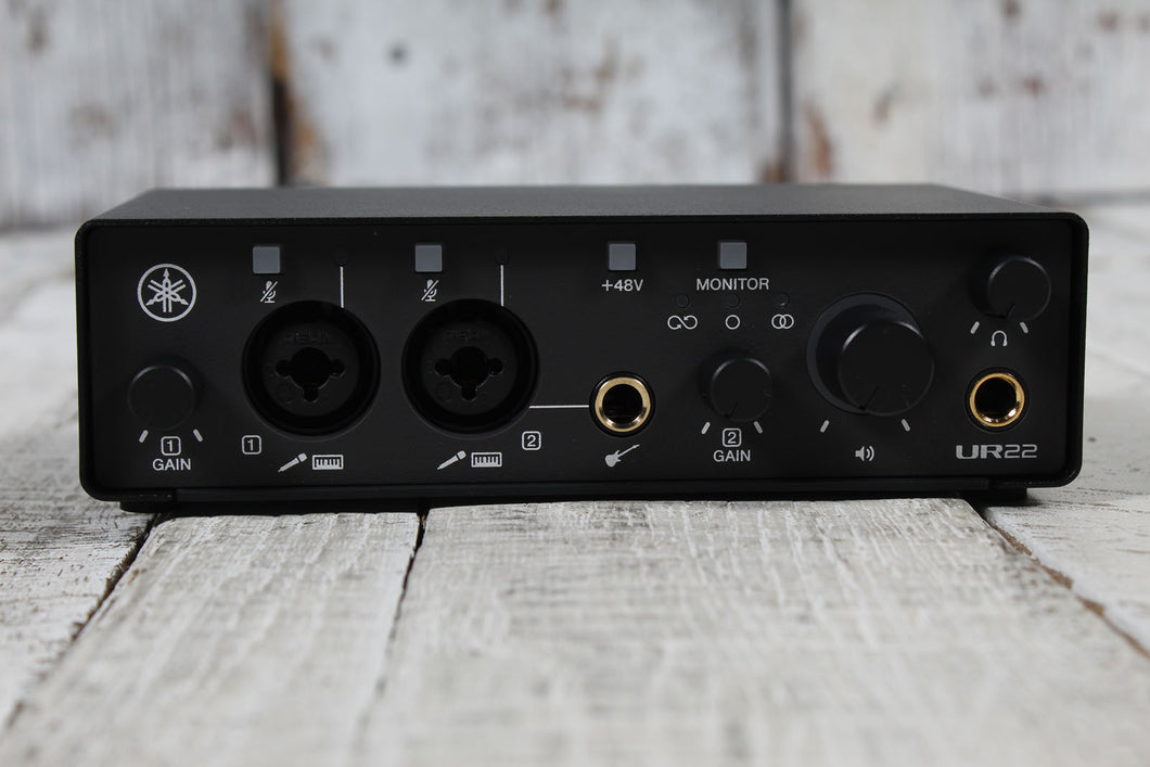 Yamaha UR22MK3 Audio Interface 2 In / 2 Out USB C Audio Interface Black