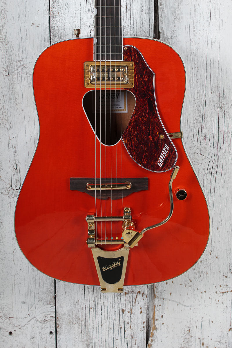 Gretsch G5034TFT Rancher Dreadnought Acoustic Electric Guitar Savannah Sunset Main image