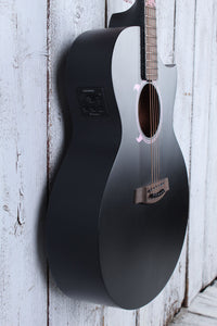 Schecter Machine Gun Kelly Acoustic Electric Guitar Satin Black Finish