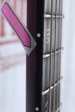 Load image into Gallery viewer, Schecter Banshee GT FR Electric Guitar Satin Trans Purple w Black Racing Stripe