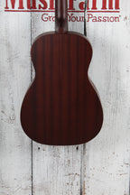 Gretsch Deltoluxe Parlor Acoustic Electric Guitar Black Top Finish
