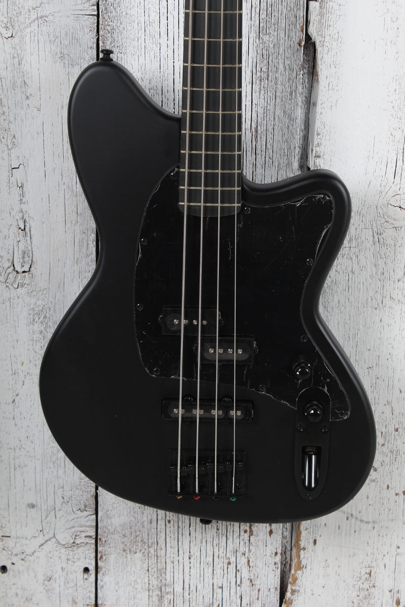 Ibanez TMB420B Talman Bass 4 String Electric Bass Guitar Black Flat Finish