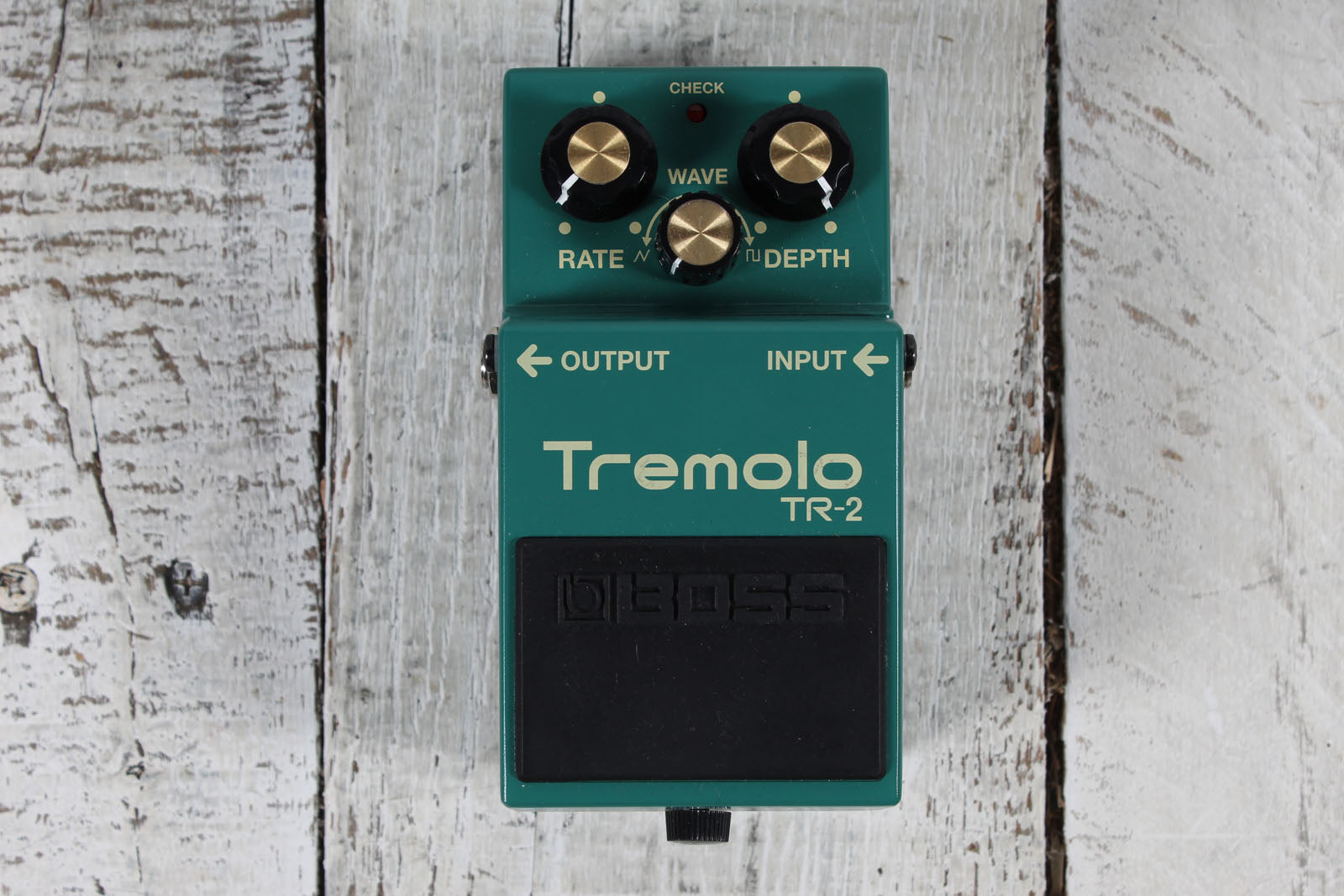 Boss TR-2 Tremolo Pedal Electric Guitar Effects Pedal Vintage Tremolo Effects Main image