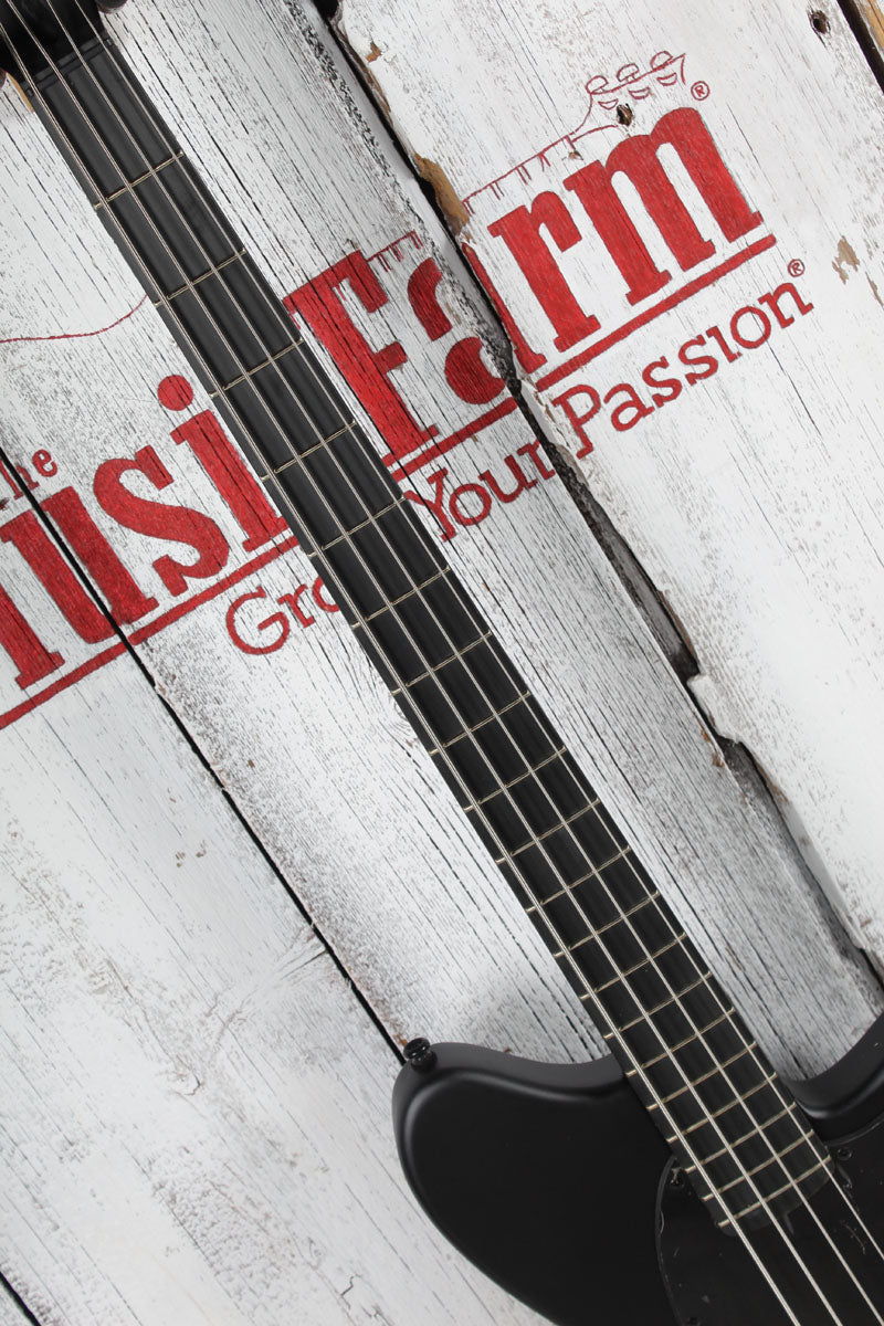 Ibanez TMB420B Talman Bass 4 String Electric Bass Guitar Black Flat Finish