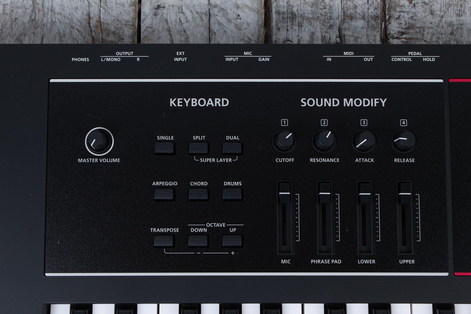 Roland JUNO-D6 Synthesizer 61 Key Velocity Sensitive Keyboard with