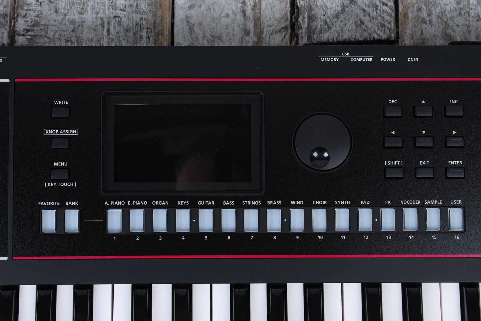 Roland JUNO-D6 Synthesizer 61 Key Velocity Sensitive Keyboard with