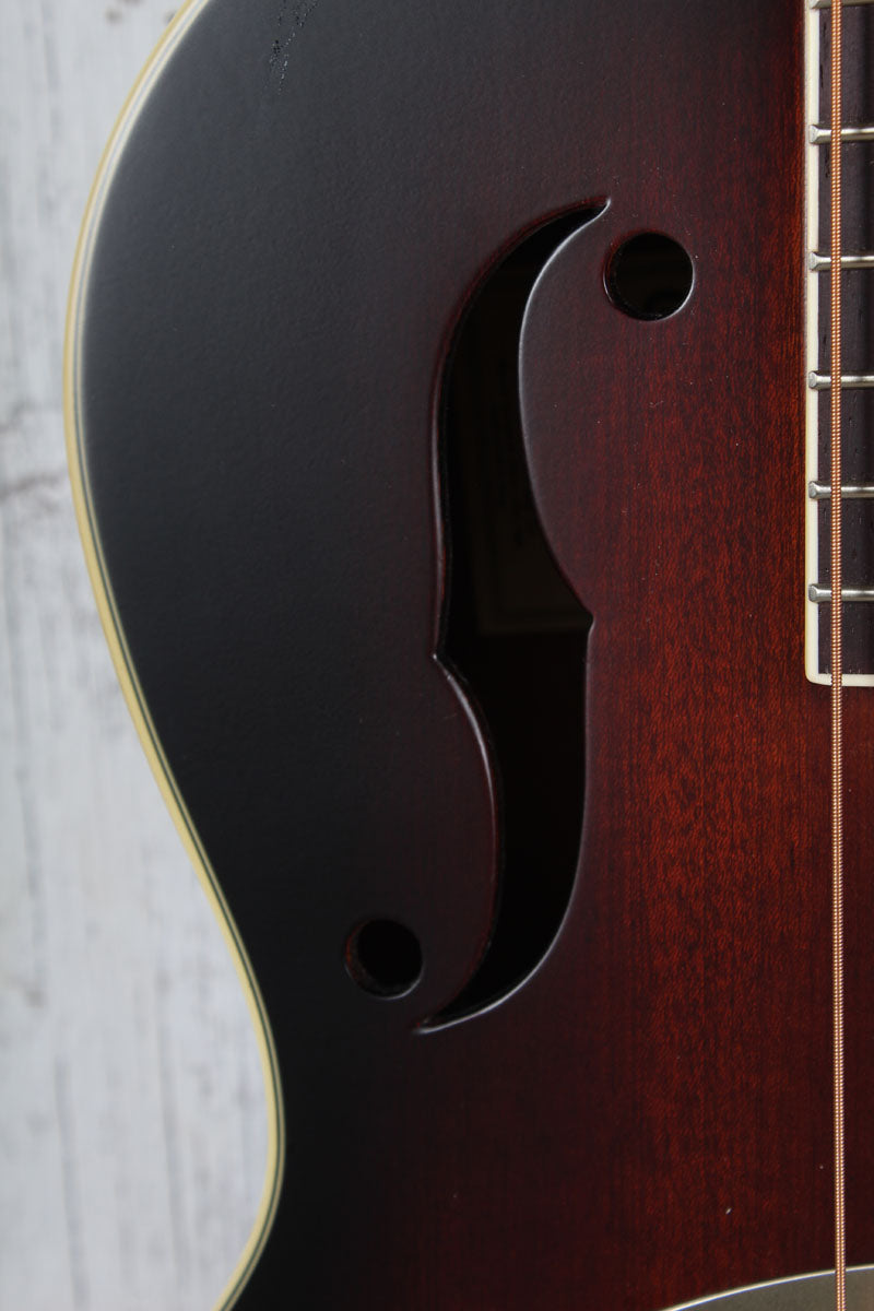 Gretsch G9240 Alligator Round Neck Resonator Guitar Vintage 2-Color Sunburst