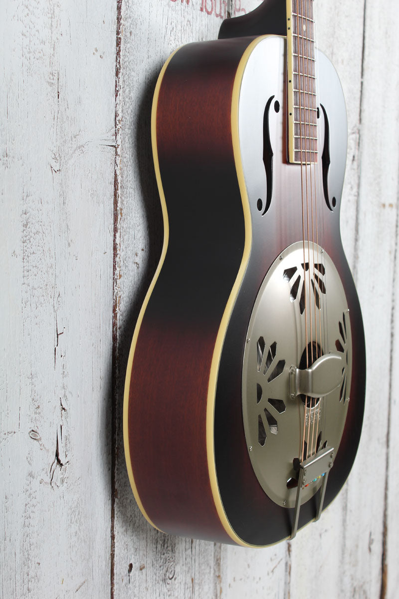 Gretsch G9240 Alligator Round Neck Resonator Guitar Vintage 2-Color Sunburst