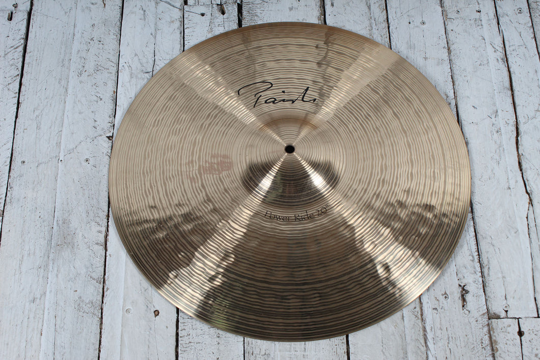 Paiste 20 Inch Signature Power Ride Drum Cymbal 20