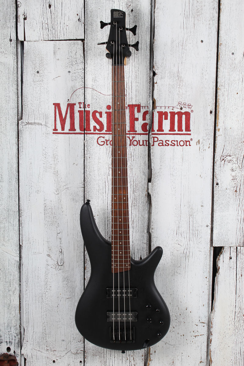 Ibanez SR300EB 4 String Electric Bass Guitar w Power Tap Switch Weathered Black