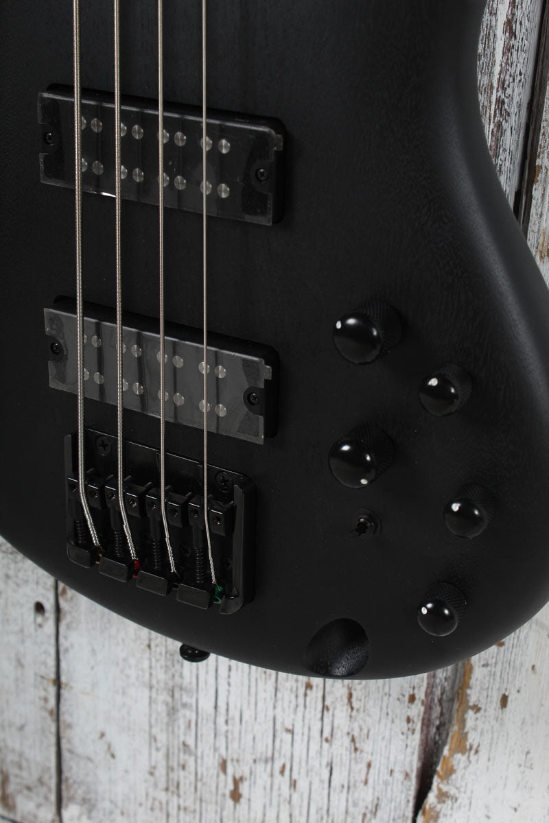 Ibanez SR300EB 4 String Electric Bass Guitar w Power Tap Switch Weathered Black