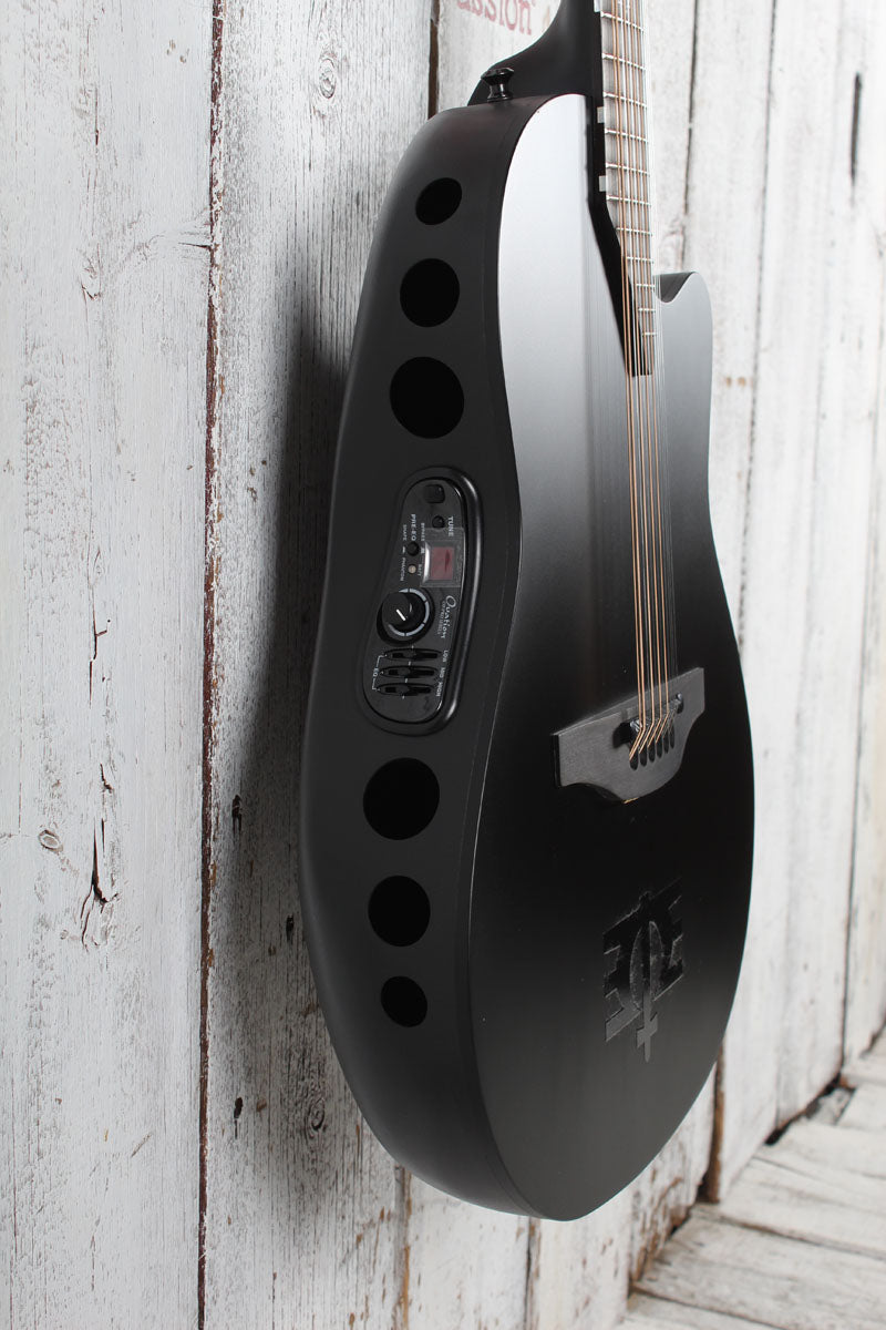 Ovation Adamas 1598-MEIII Melissa Etheridge Signature Mid Cutaway 12 String Acoustic Electric Guitar with Case