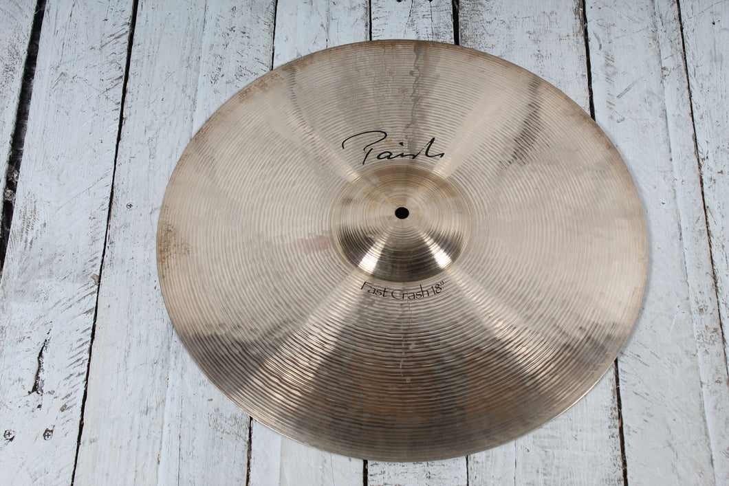 Paiste 18 inch Signature Fast Crash Drum Cymbal 18