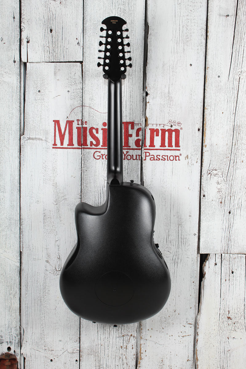 Ovation Adamas 1598-MEIII Melissa Etheridge Signature Mid Cutaway 12 String Acoustic Electric Guitar with Case