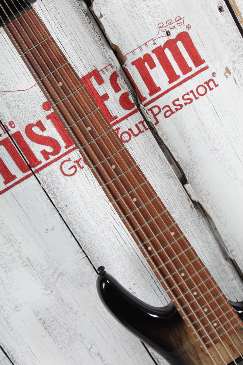 Ibanez Gio GSR206SM 6 String Electric Bass Guitar Spalt Maple Natural Gray Burst