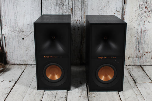 Klipsch R-40PM Powered Bookshelf Speakers Pair of 2 Speakers with Remote