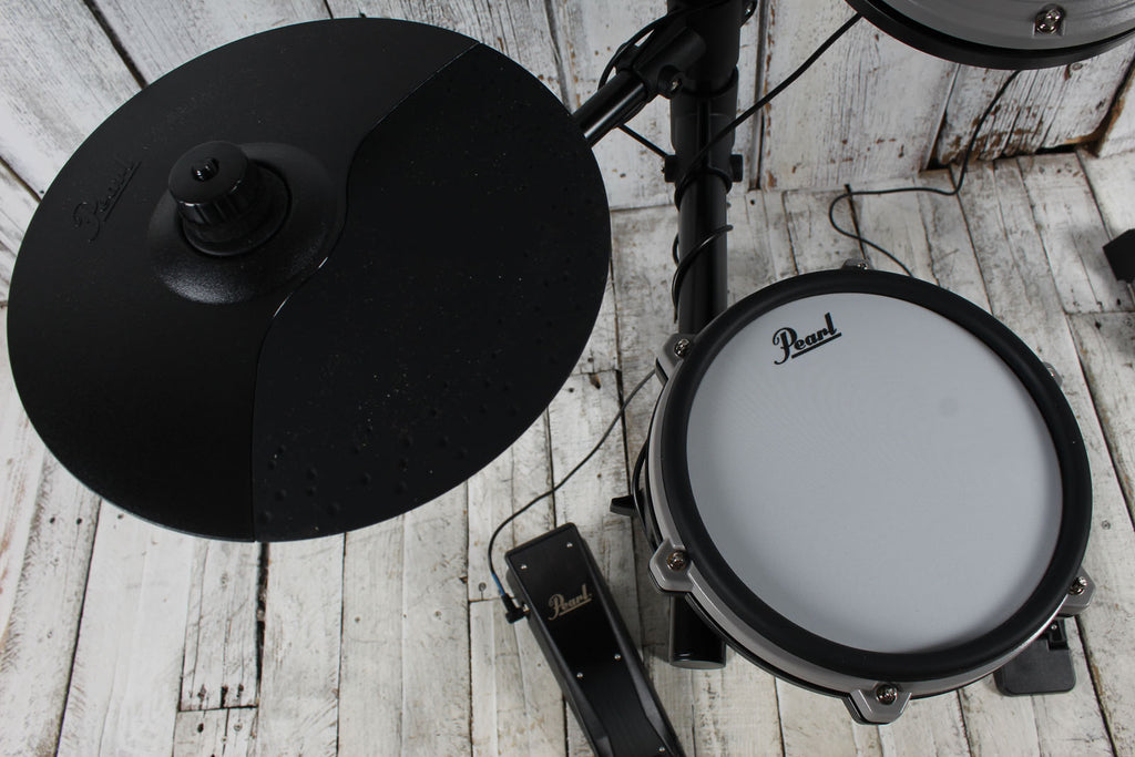 Pearl ERS1000 eRoadshow Drum Set 5 Piece Electronic Drum Kit with Throne and Headphones