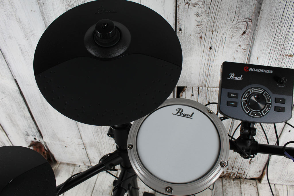 Pearl ERS1000 eRoadshow Drum Set 5 Piece Electronic Drum Kit with Throne and Headphones