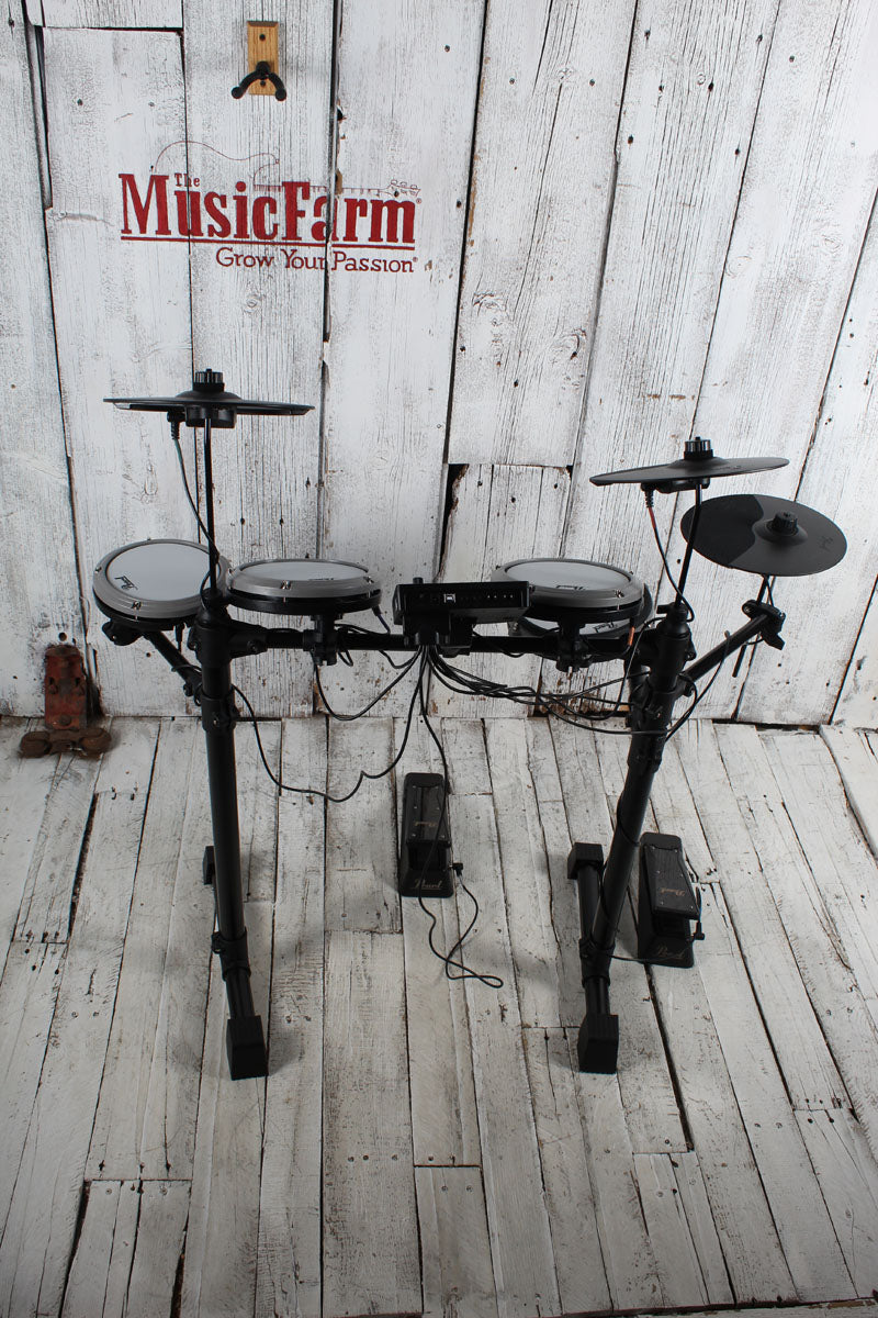 Pearl ERS1000 eRoadshow Drum Set 5 Piece Electronic Drum Kit with Throne and Headphones