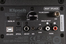 Load image into Gallery viewer, Klipsch R-40PM Powered Bookshelf Speakers Pair of 2 Speakers with Remote