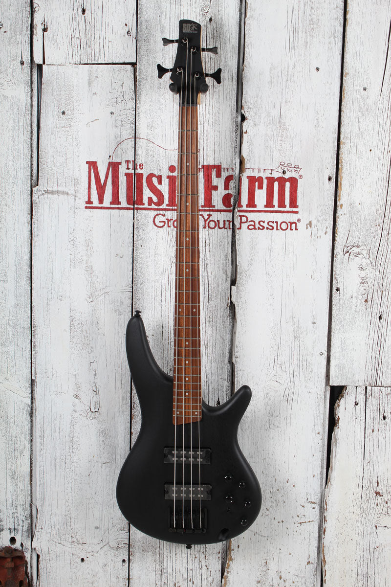 Ibanez SR300EB 4 String Electric Bass Guitar w Power Tap Switch Weathered Black