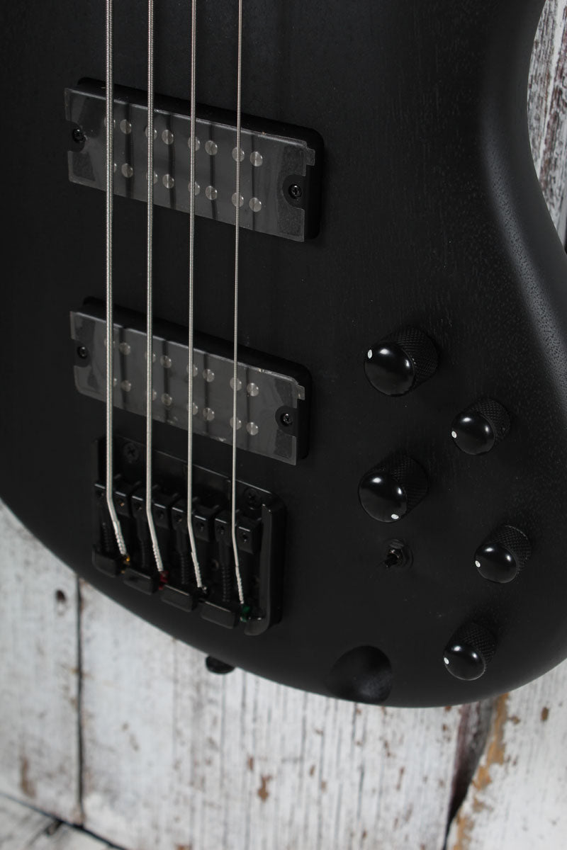 Ibanez SR300EB 4 String Electric Bass Guitar w Power Tap Switch Weathered Black