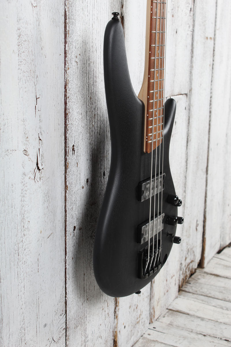 Ibanez SR300EB 4 String Electric Bass Guitar w Power Tap Switch Weathered Black