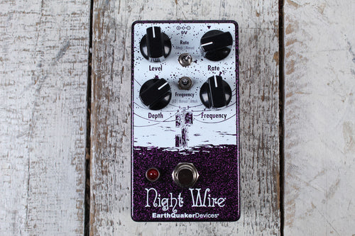EarthQuaker Night Wire Harmonic Tremolo Electric Guitar Tremolo Effects Pedal