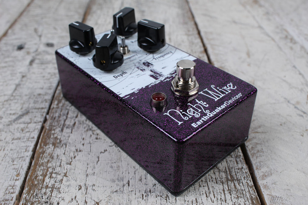 EarthQuaker Night Wire Harmonic Tremolo Electric Guitar Tremolo Effects Pedal