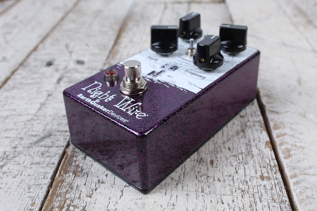 EarthQuaker Night Wire Harmonic Tremolo Electric Guitar Tremolo Effects Pedal