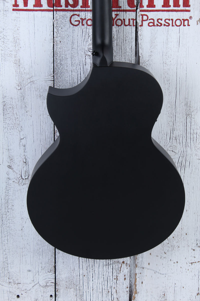 Schecter Machine Gun Kelly Acoustic Electric Guitar Satin Black Finish