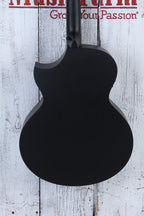 Schecter Machine Gun Kelly Acoustic Electric Guitar Satin Black Finish