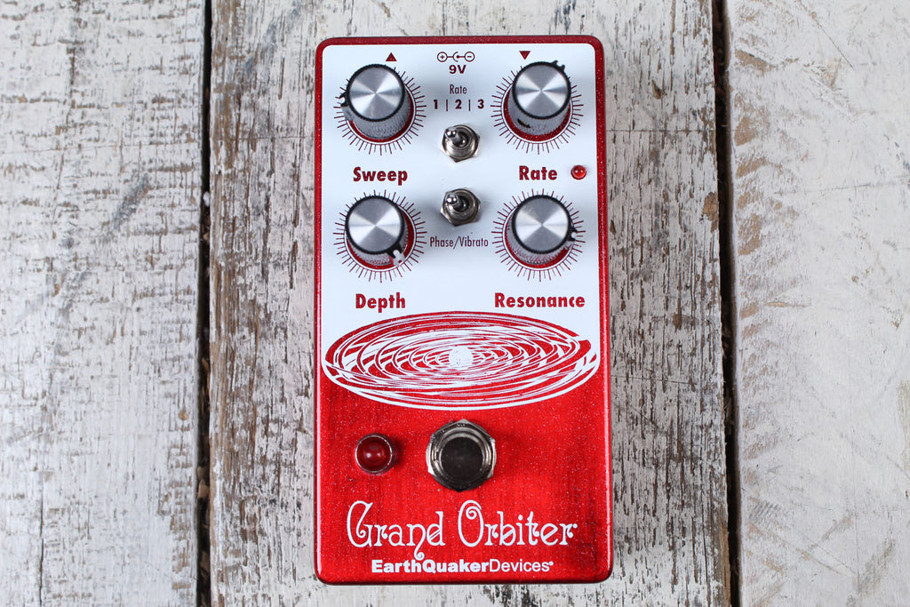 EarthQuaker Grand Orbiter Phase Machine V3 Electric Guitar Phaser Effects Pedal