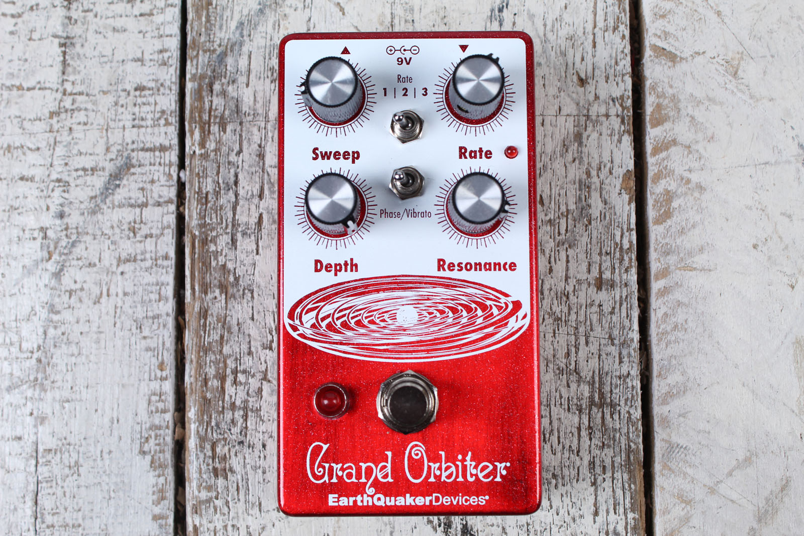EarthQuaker Grand Orbiter Phase Machine V3 Electric Guitar Phaser Effects Pedal