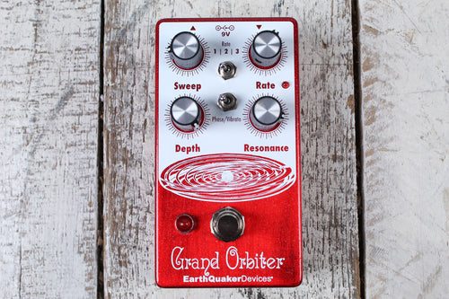 EarthQuaker Grand Orbiter Phase Machine V3 Electric Guitar Phaser Effects Pedal
